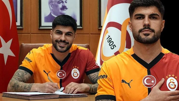 Galatasaray'ın yeni transferi Eren Elmalı formayı giydi!